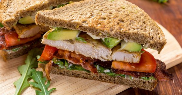 Sandwich de Pollo Fresco e Hiper Tentador